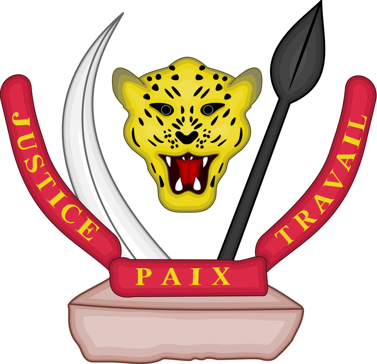 Armoiries de la République Démocratique du Congo